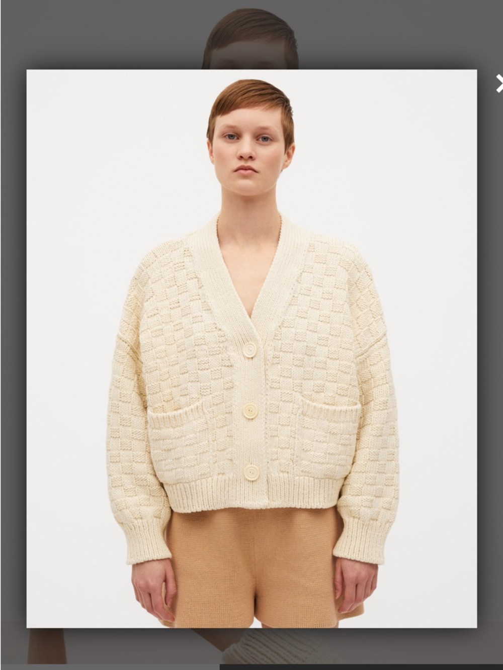 Babaa Cotton Cardigan No. 3 Natural